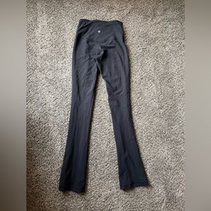 Lululemon size 4 black align mini flares